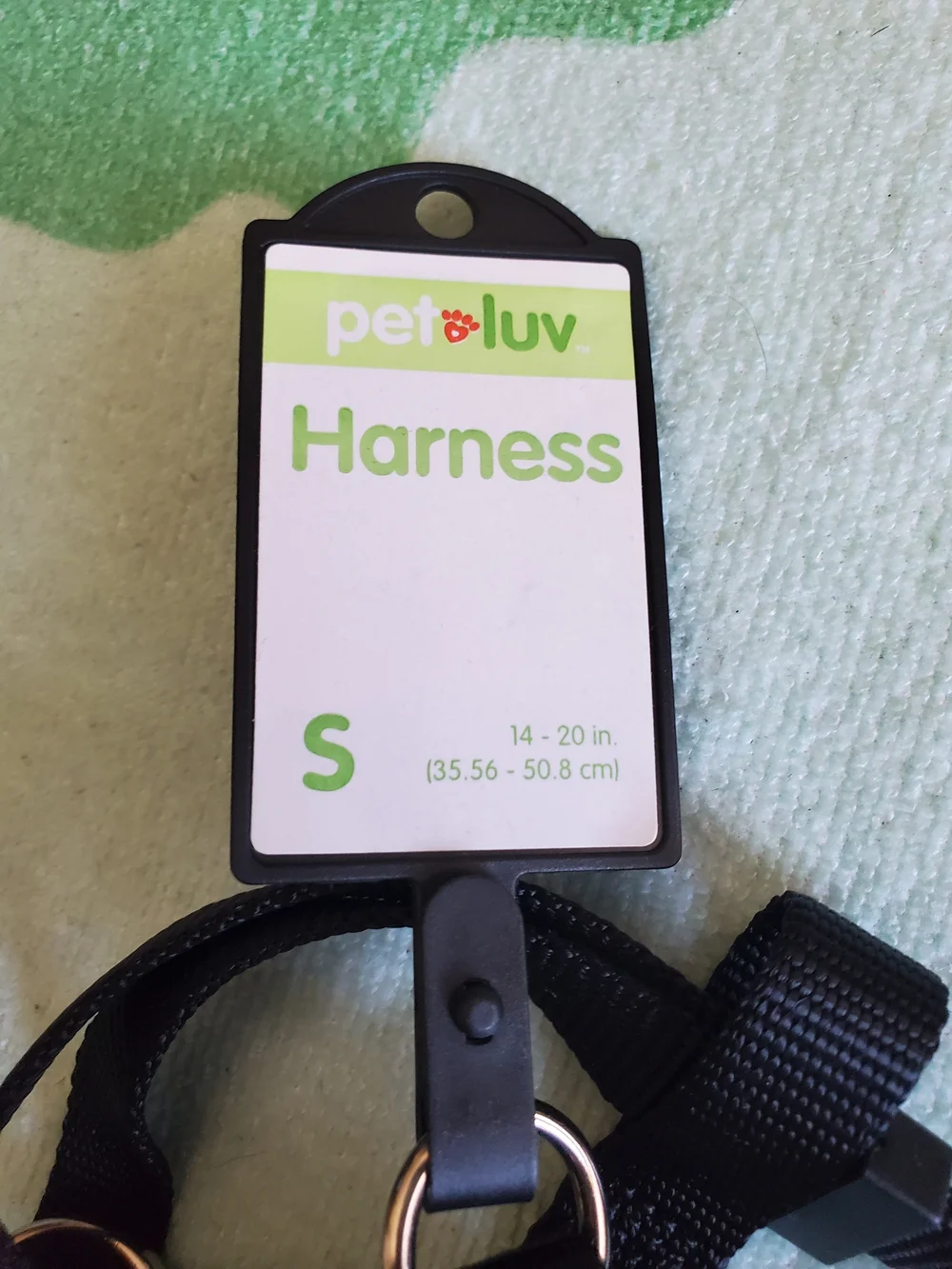 Small Black Dog Harness - Adjustable Comfort Harness